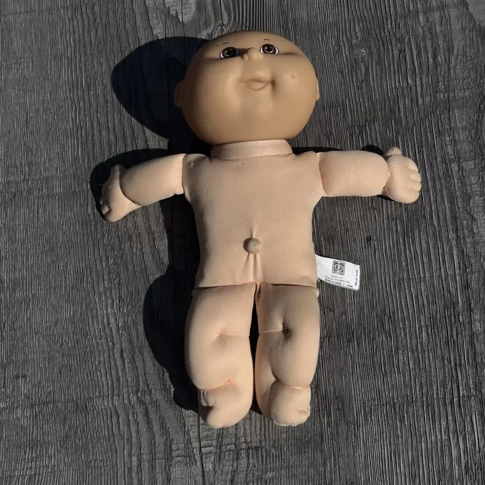 Vintage Cabbage Patch Kids Teeny Tiny Preemies Doll 1992 Brown Hair Brown Eyes